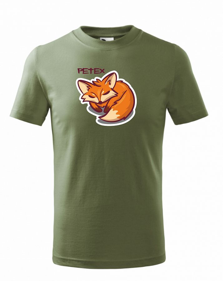 Dětské tričko myslivecké s lištičkou PXT CREATIVE 138 khaki vel. 146  - Obrázek Dětské tričko myslivecké s lištičkou PXT CREATIVE 138 khaki vel. 146  - Obrázek